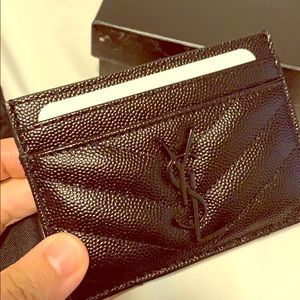 YSL card case
